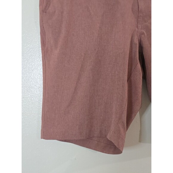 7 Diamonds Aeroplane Performance Shorts Mens Size 35 Red Heathered Board - Picture 5 of 10